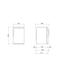 Smeg FA120E monoporta Libera installazione 114 L Bianco 2