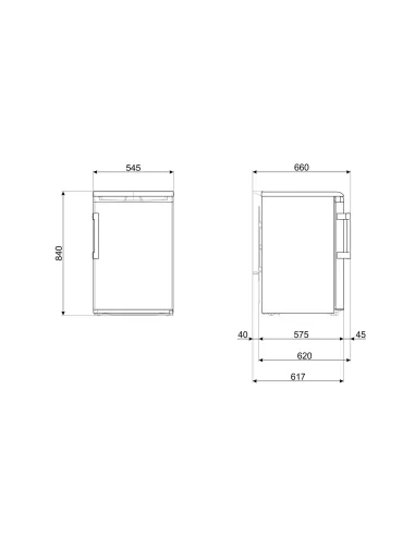 Smeg FA120E monoporta Libera installazione 114 L Bianco