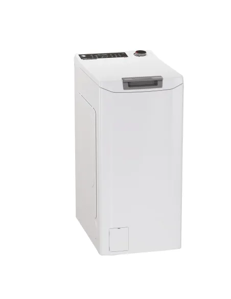 Hoover H-WASH 500 , Lavatrice Carica dall'alto 8 KG, Classe B, 1400 giri, Bianco, Inverter, Vapore, Wi-Fi, THOS486TM4-S