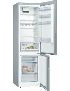 Bosch Serie 4 KGV39VLEAS Frigorifero Combinato da libera installazione 201 x 60 cm Metal look Classe E 2