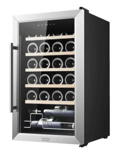 Cecotec 00125 cantina vino Cantinetta vino con compressore Libera installazione Acciaio inox 24 bottiglia bottiglie