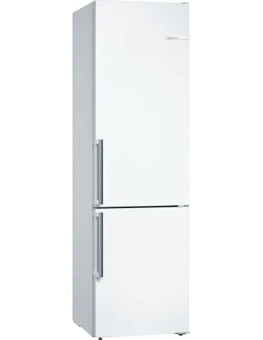 Bosch Serie 4 KGN39VWEQ Frigorifero Combinato da libera installazione 203 x 60 cm Bianco Classe E