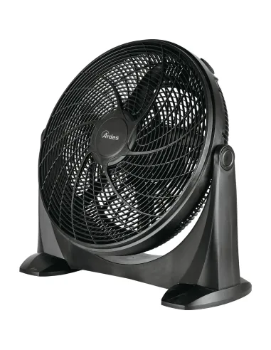 Ardes Ventilatore da tavolo diametro 50 cm, 5 pale, griglia a raggiera orientabile e rotante a 360°
