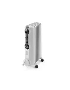 De’Longhi TRRS 0715 stufetta elettrica Interno Bianco 1500 W Riscaldatore ambiente elettrico a olio