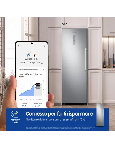 Samsung Freezer Monoporta Serie Twin 323L RZ32C7BBES9