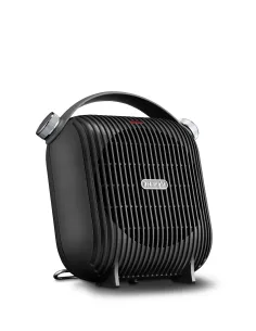 De’Longhi HFS30C24.DG Interno Nero 2400 W Riscaldatore ambiente elettrico con ventilatore