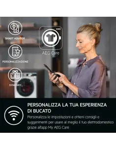 AEG ASCIUGATRICE 9 KG CLASSE C TR9T94ABYS MADE IN EUROPE 2