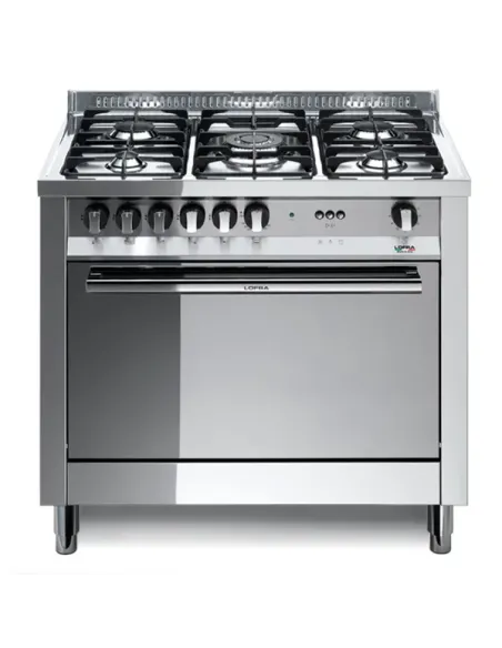 Lofra MG96MF C cucina Cucina freestanding Elettrico Gas Acciaio inox