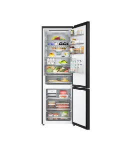LG GBBW726CEV Frigorifero combinato Fit & Max 70cm, Classe C, 465L, AI Fresh, Wi-Fi, Metal Fresh, Door Cooling, Black Steel 2
