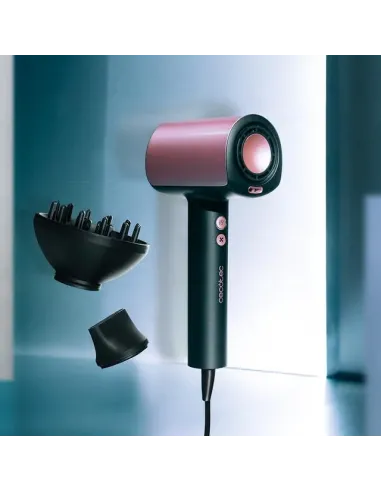 Cecotec DryGlam Nano Plasma asciuga capelli 1600 W Oro