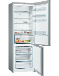 Bosch Serie 4 KGN49XLEA Frigorifero Combinato da libera installazione 203 x 70 cm Metal look Classe E 2