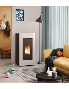 Cadel Prince Plus 11 Libera installazione Pellet Antracite, Nero 2