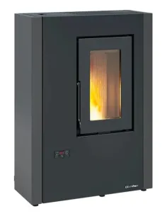 La Nordica Luisella 5.0 Maxi Libera installazione Pellet Grafite, Grigio