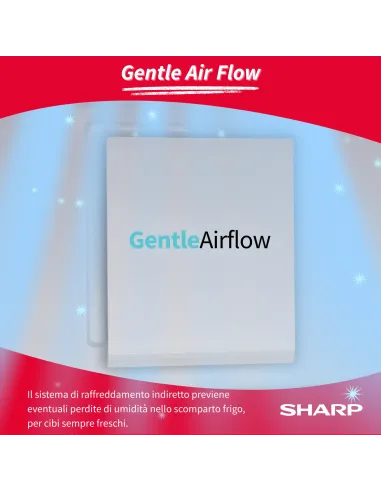 Sharp SJ-NRA11RMXRD frigorifero con congelatore Libera installazione 331 L Rosso