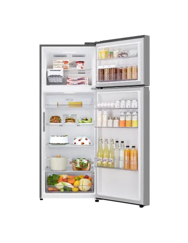 LG GTBV44PYBKD Frigorifero doppia porta 70cm, Classe E, 461L, Door & Linear Cooling, Argento