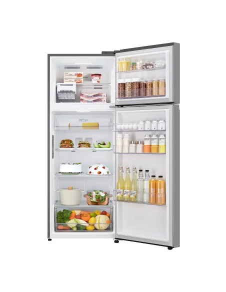 LG GTBV44PYBKD Frigorifero doppia porta 70cm, Classe E, 461L, Door & Linear Cooling, Argento