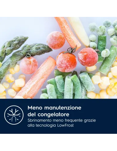 Electrolux KNS5LE18S Frigocongelatore Serie 500 ColdSense 177,2 cm
