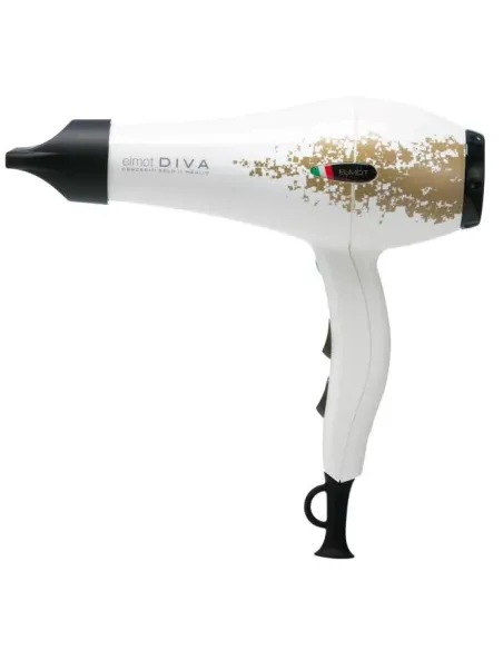 Elmot Diva asciuga capelli 1200 W Bianco