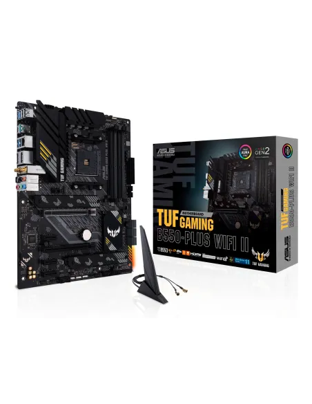 ASUS TUF GAMING B550-PLUS WIFI II AMD B550 Socket AM4 ATX