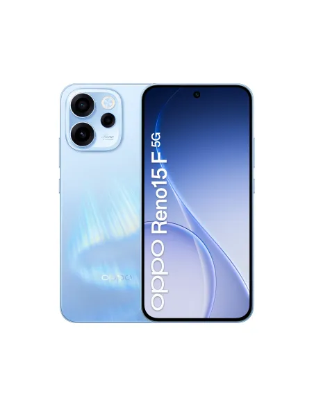 OPPO Reno15 F 5G AI Smartphone, Tripla fotocamera 50+8+2MP, Selfie 50MP, Display 6.57” 120HZ AMOLED FHD+, 6500mAh, RAM