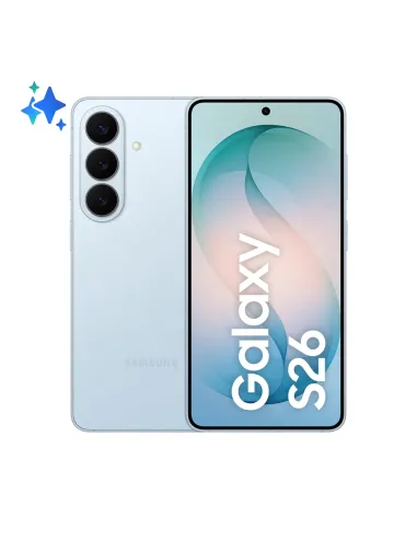 Samsung Galaxy S26 Smartphone AI, 256GB, Processore avanzato, Assistente Foto, Creative Studio, Camera 50 MP, 4300 mAh, Sky Blue