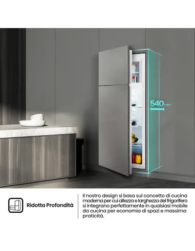 Hisense RI1P205NEWE frigorifero con congelatore Da incasso 205 L Bianco