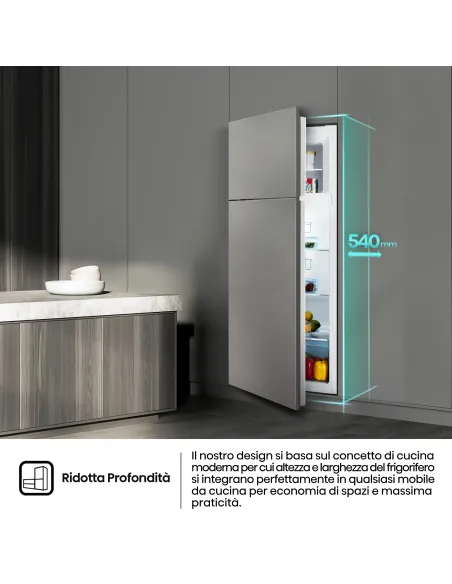 Hisense RI1P205NEWE frigorifero con congelatore Da incasso 205 L Bianco