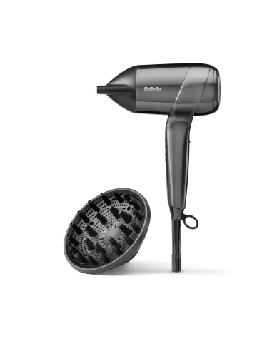 BaByliss Titanium Shine D6200DE asciuga capelli 1600 W Acciaio