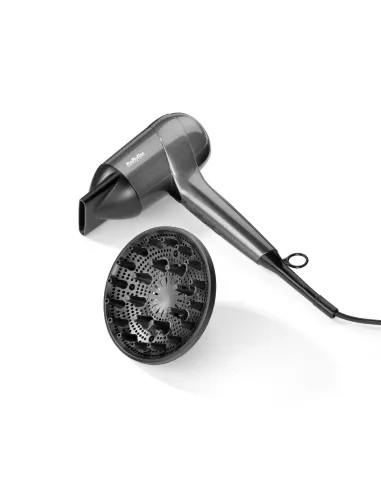 BaByliss Titanium Shine D6200DE asciuga capelli 1600 W Acciaio