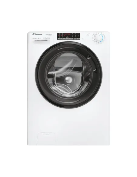 Candy Smart Pro Inverter , Lavatrice Carica Frontale 9 KG, 10% più efficente della classe A, 1400 giri, Bianco, Inverter,
