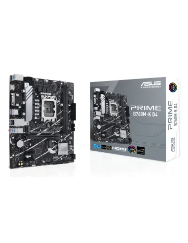 ASUS PRIME B760M-K D4 Intel B760 LGA 1700 micro ATX