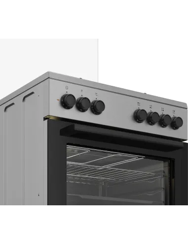 Beko FBE62120XD Cucina Elettrica Ventilata, 60x60 cm