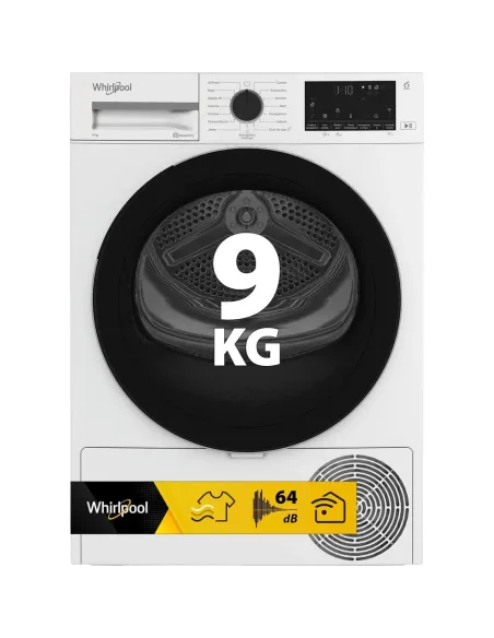 Whirlpool C WD 93M WBS IT, Capacità 9kg, classe D, colore White, Display digitale XL, Wi-Fi