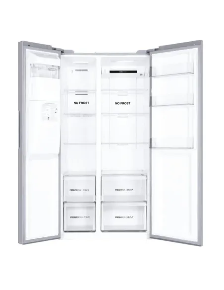 Haier HSOGPIF9183 Libera installazione 515 L Argento