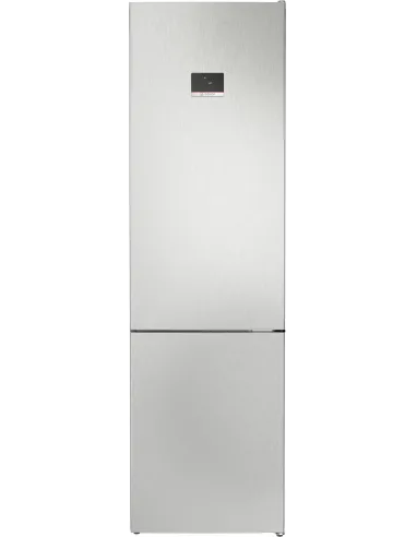 Bosch Serie 4 KGN397LDF Frigorifero Combinato da libera installazione 203 X 60 cm Metal look Classe D