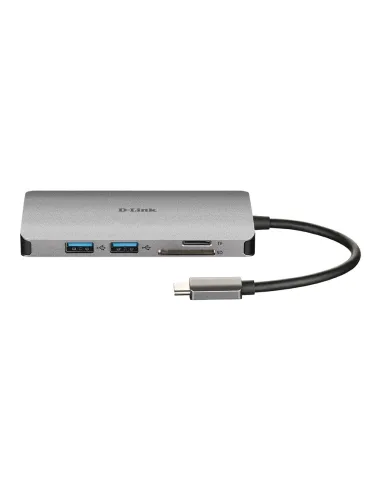 D-Link DUB-M810 replicatore di porte e docking station per laptop Cablato USB 3.2 Gen 1 (3.1 Gen 1) Type-C Alluminio