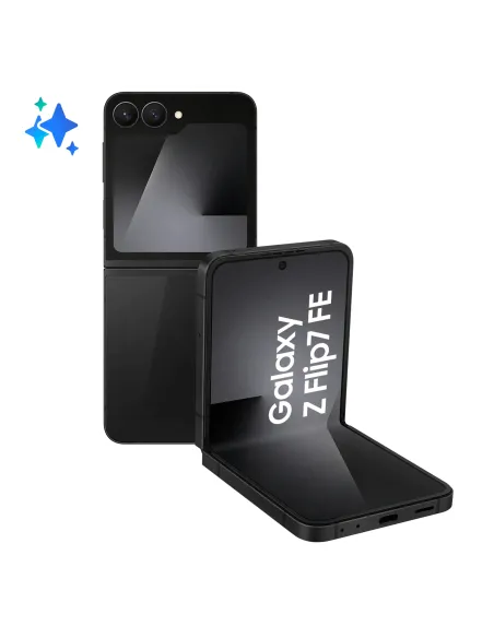 Samsung Galaxy Z Flip7 FE Smartphone AI, RAM 8GB, 256GB, Display 3,4" Super AMOLED 6,7" Dynamic AMOLED 2X, Fotocamera 50MP,