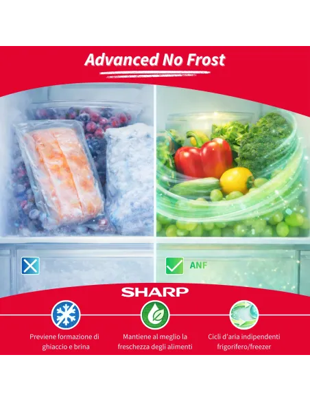 Sharp SJ-NRA11RMXJD frigorifero con congelatore Libera installazione 331 L Beige