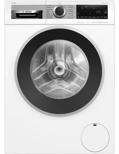 Bosch Serie 6 WGG244F1IT Lavatrice a carica frontale 9kg 1400g min Bianco con pannello di controllo silver Classe A