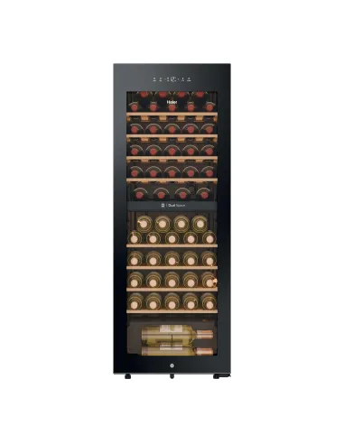 Haier Wine Bank 50 Serie 5 HWS56GDG Cantinetta vino con compressore Libera installazione Nero 31 bottiglia bottiglie