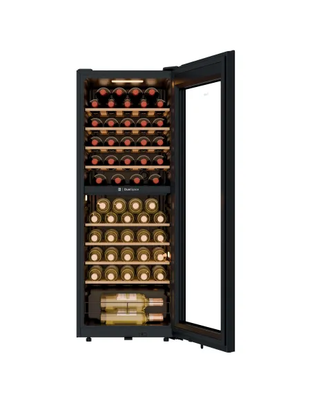 Haier Wine Bank 50 Serie 5 HWS56GDG Cantinetta vino con compressore Libera installazione Nero 31 bottiglia bottiglie