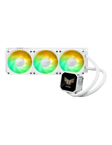ASUS TUF Gaming LC III 360 ARGB LCD White Edition Processore Raffreddatore di liquidi tutto in uno 12 cm Bianco 1 pz