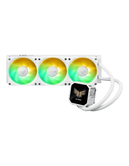 ASUS TUF Gaming LC III 360 ARGB LCD White Edition Processore Raffreddatore di liquidi tutto in uno 12 cm Bianco 1 pz