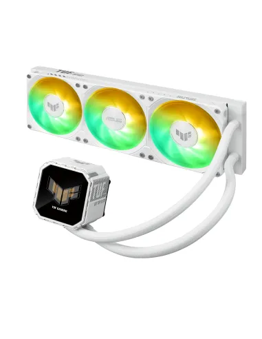 ASUS TUF Gaming LC III 360 ARGB LCD White Edition Processore Raffreddatore di liquidi tutto in uno 12 cm Bianco 1 pz