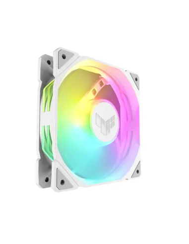 ASUS TUF GAMING TR120 ARGB REVERSE 3IN1 White Case per computer Raffreddatore d'aria 12 cm Bianco
