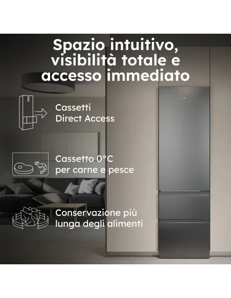 Haier 3D 60 Serie 3 HTR3618CNMG Libera installazione 360 L Argento