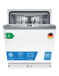 Bosch Serie 6 SMV6YCX02E Lavastoviglie da incasso a scomparsa totale 14 coperti Classe A
