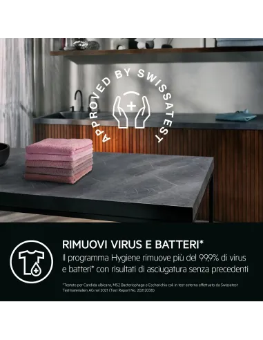 AEG TR8G83GW Asciugatrice Serie 8000 AbsoluteCare 8 kg