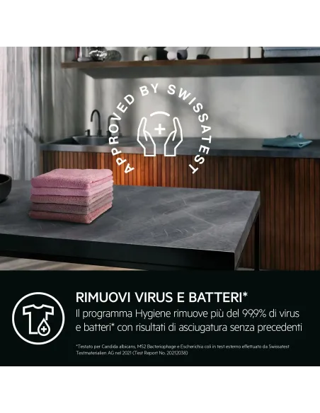 AEG TR8G83GW Asciugatrice Serie 8000 AbsoluteCare 8 kg