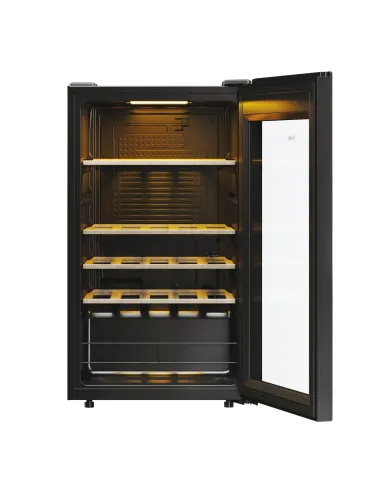 Haier Wine Bank 50 Serie 3 HWS34GGH1 Cantinetta vino con compressore Libera installazione Nero 34 bottiglia bottiglie